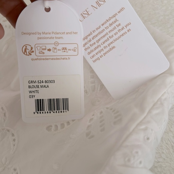 LOUISE MISHA Mala Embroidered Top - Picture 8 of 8